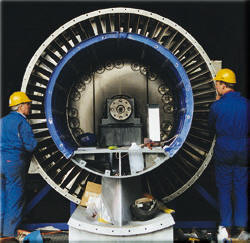 Foto di turbina