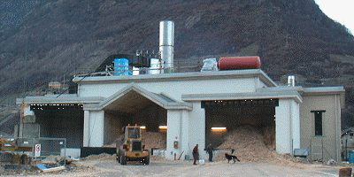 Magazzino biomasse di Tirano