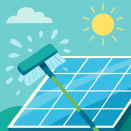 Pulizia fotovoltaico